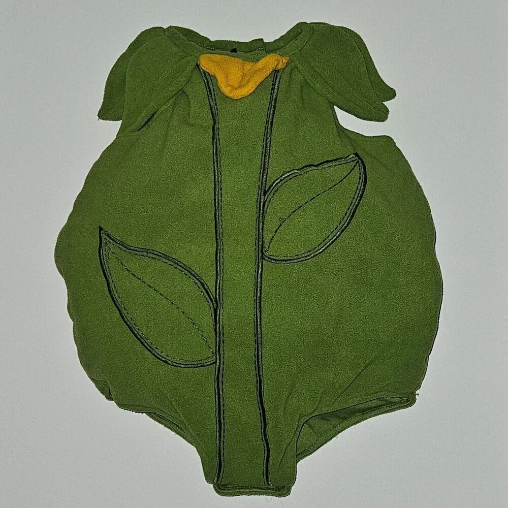 TCP Children's Place Halloween Costume 12-18 Months Green Plant Stem Peapod?
